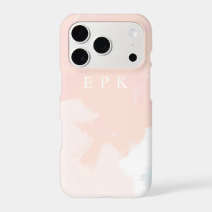 Pastel Springtime Monogram iPhone 17 Pro Case