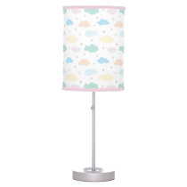 Pastel Stars & Clouds Table Lamp