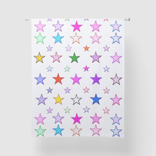 Pastel Stars Curtain