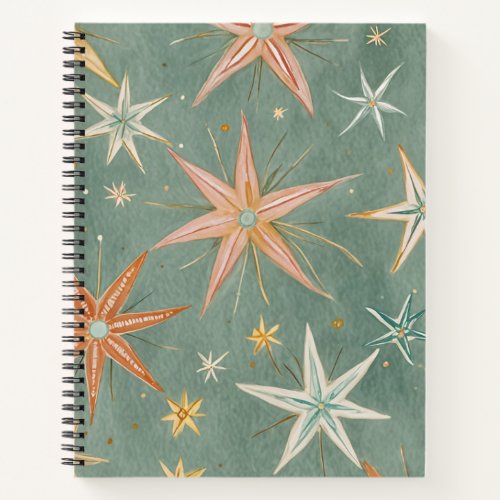 Pastel Stars Notebook