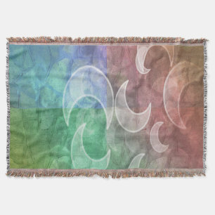 Pastel Stones and Crescent Moons Blanket