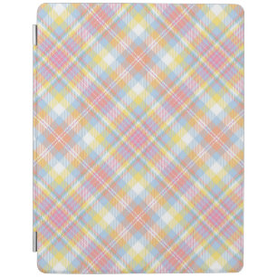 Pastel Stripe Plaid iPad Smart Cover