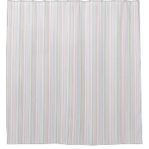 Pastel Stripe Shower Curtain