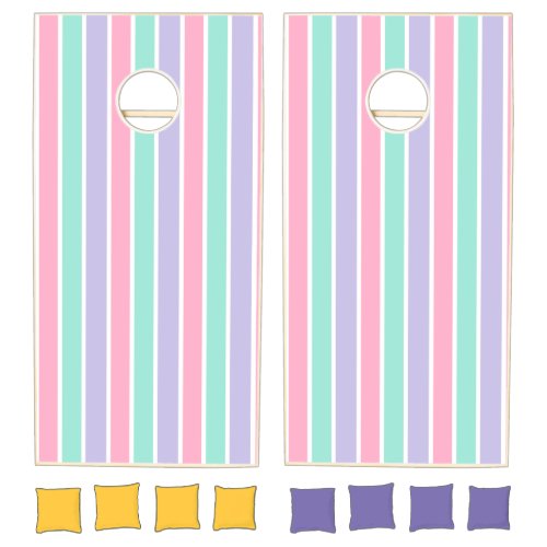 Pastel Striped Outside Fun Game