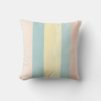 Pastel Striped Pillow Design
