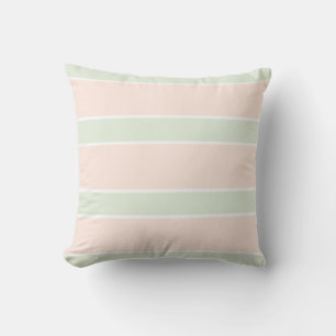 Pastel Stripes Outdoor Pillow