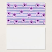 Pastel stripes pattern with Daisies (Front & Back)