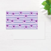 Pastel stripes pattern with Daisies (Desk)