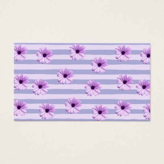 Pastel stripes pattern with Daisies (Front)
