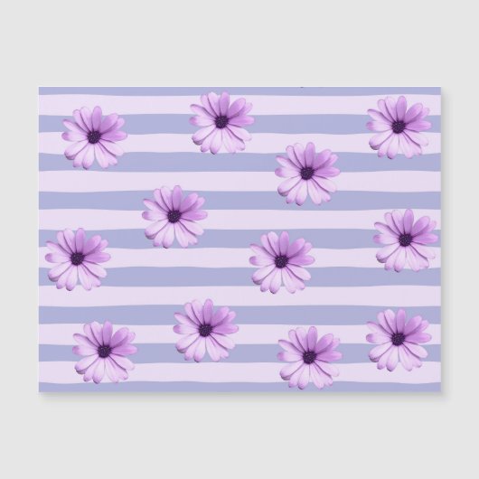 Pastel stripes pattern with Daisies (Front)