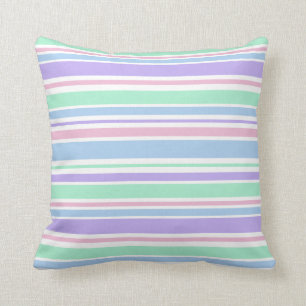 Pastel Stripes Pillow
