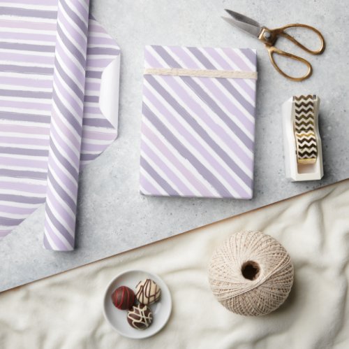 Pastel Stripes Wrapping Paper