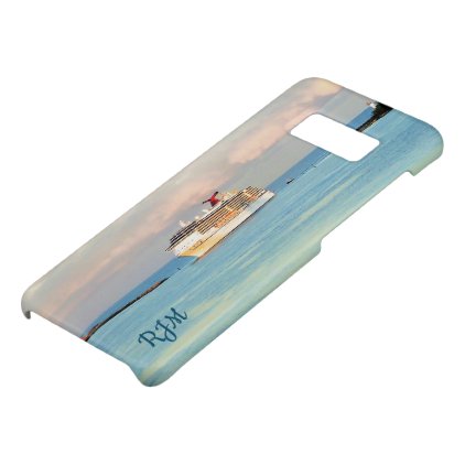 Pastel Sunrise with Cruise Ship Case-Mate Samsung Galaxy S8 Case