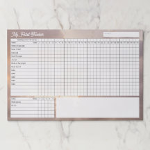 Pastel sunset clouds: Monthly Habit Tracker Custom