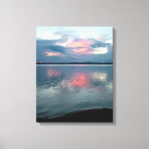 Pastel Sunset custom canvas print