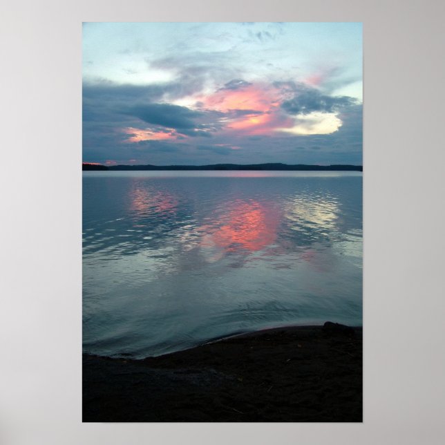 Pastel Sunset custom poster (Front)