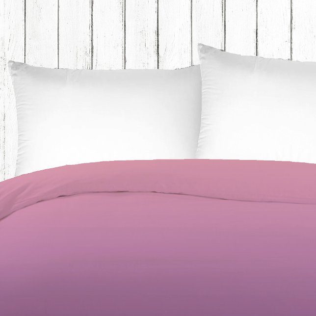 Pastel Sunset Pink Purple Ombre Gradient  Duvet Cover (Creator Uploaded)