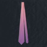 Pastel Sunset Pink Purple Ombre Gradient  Neck Tie<br><div class="desc">Sunny ombre design in sunset aesthetic. Soft gradient color transition. Ombre neck tie</div>