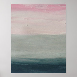 Pastel Sunset Poster