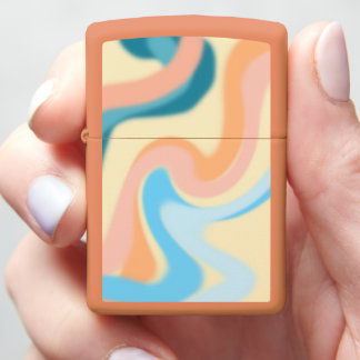 Pastel Swirls Zippo Lighter