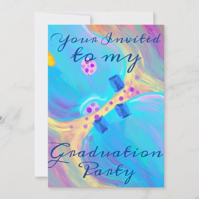 Pastel Synapse Invitation (Front)