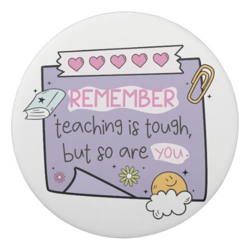 Pastel Teacher Erasers Classroom Gift
