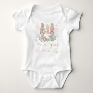 Pastel The Nutcracker Christmas Ballet Birthday  Baby Bodysuit