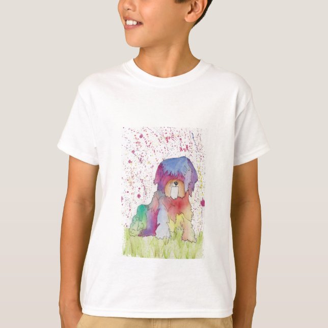 Pastel The Rainbow Pup T-Shirt (Front)