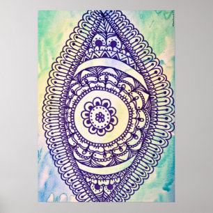 Pastel Third Eye Poster By Megaflora