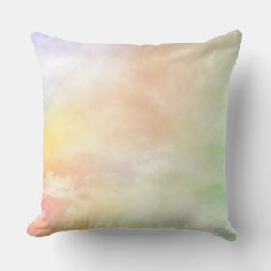 Pastel throw pillow. throw pillow