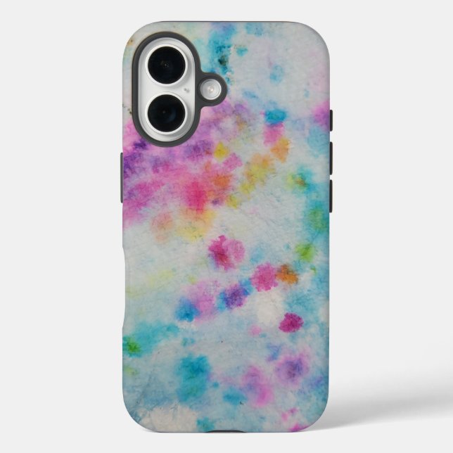 Pastel Tie Dye Case-Mate iPhone Case (Back)