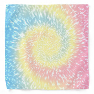 Pastel Tie Dye Hippy Bandana