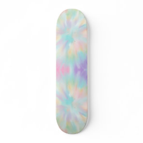 Pastel Tie Dye Skateboard