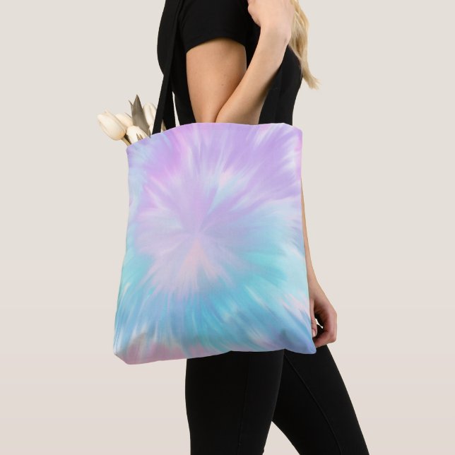 Pastel Tie Dye Summer Glam #2 #decor #art Tote Bag (Close Up)