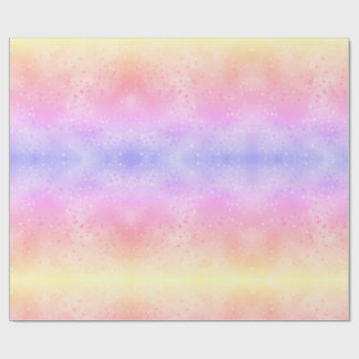 Pastel tie-dyed pattern wrapping paper, colorful paper