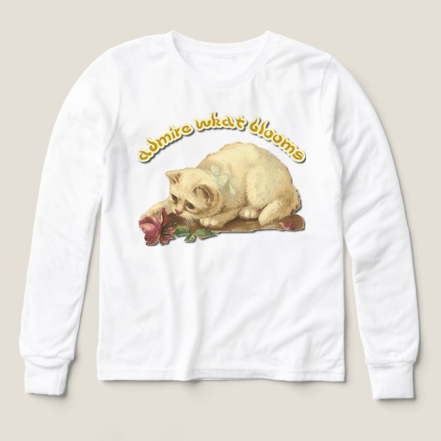  pastel-toned illustration. Tri-Blend shirts (Design Front)