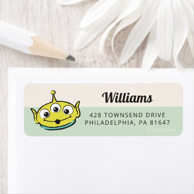 Pastel Toy Story Characters Baby Shower  Label (Insitu)