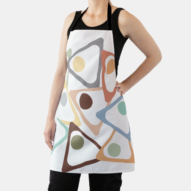 Pastel Triangles  Apron (Insitu)