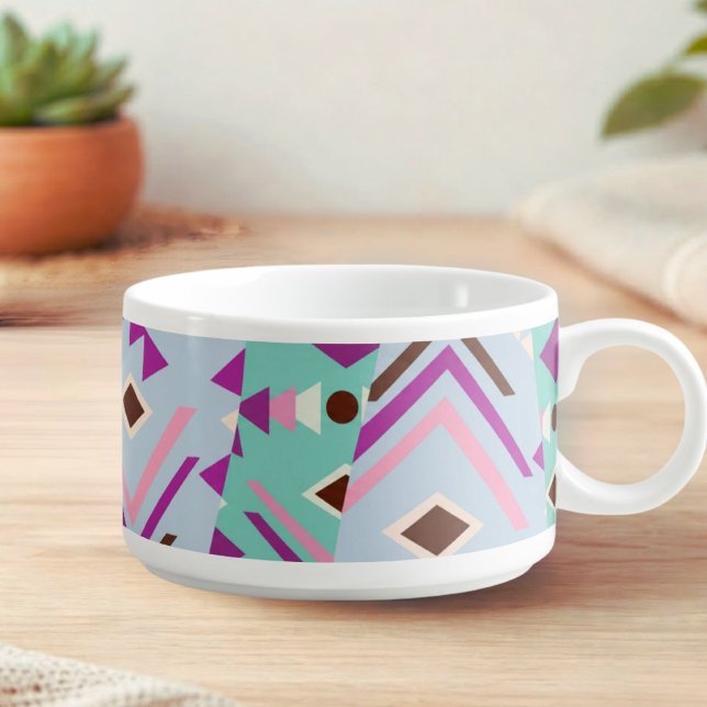 Pastel Tribal Geometry Bowl (Creator Uploaded)