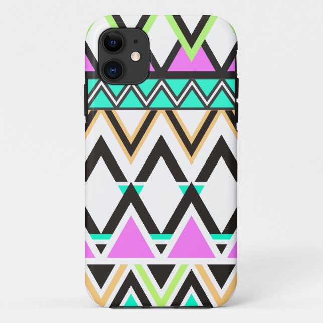 Pastel Tribal Pattern Case-Mate iPhone Case (Back)