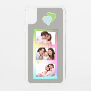 Pastel Triple Frame iPhone XR Case