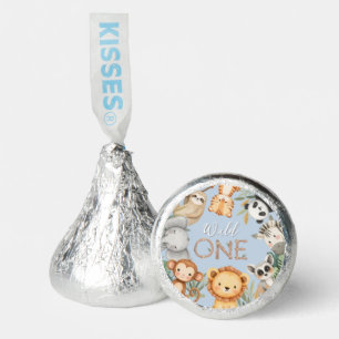 Pastel Tropical Wild One Jungle Safari Animals  Hershey®'s Kisses®