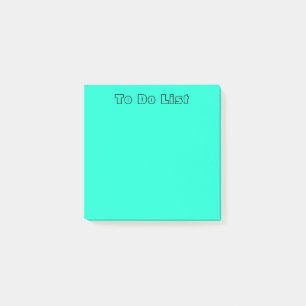 Pastel Turquoise Post-it Notes