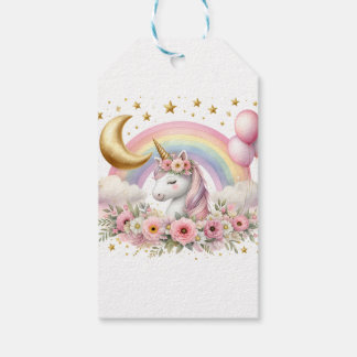 Pastel Unicorn  Gift Tags