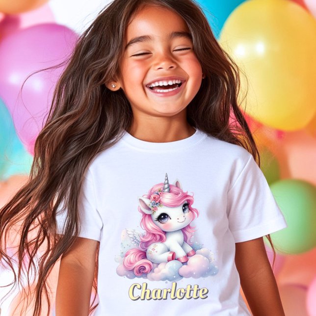 Pastel unicorn magical cloud  T-Shirt (Creator Uploaded)