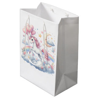 Pastel Unicorn Medium Gift Bag
