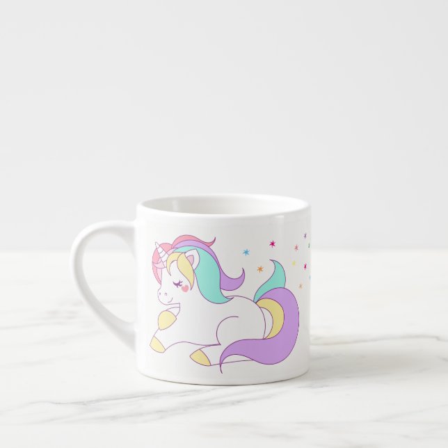 Pastel Unicorn Mug (Left)
