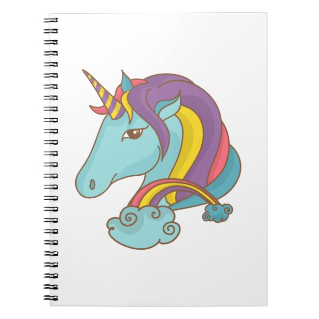 Pastel Unicorn Notebook