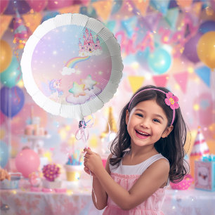 Pastel Unicorn Princess Balloons