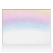 Pastel Unicorn Thank You Cards (Inside Horizontal (Top))